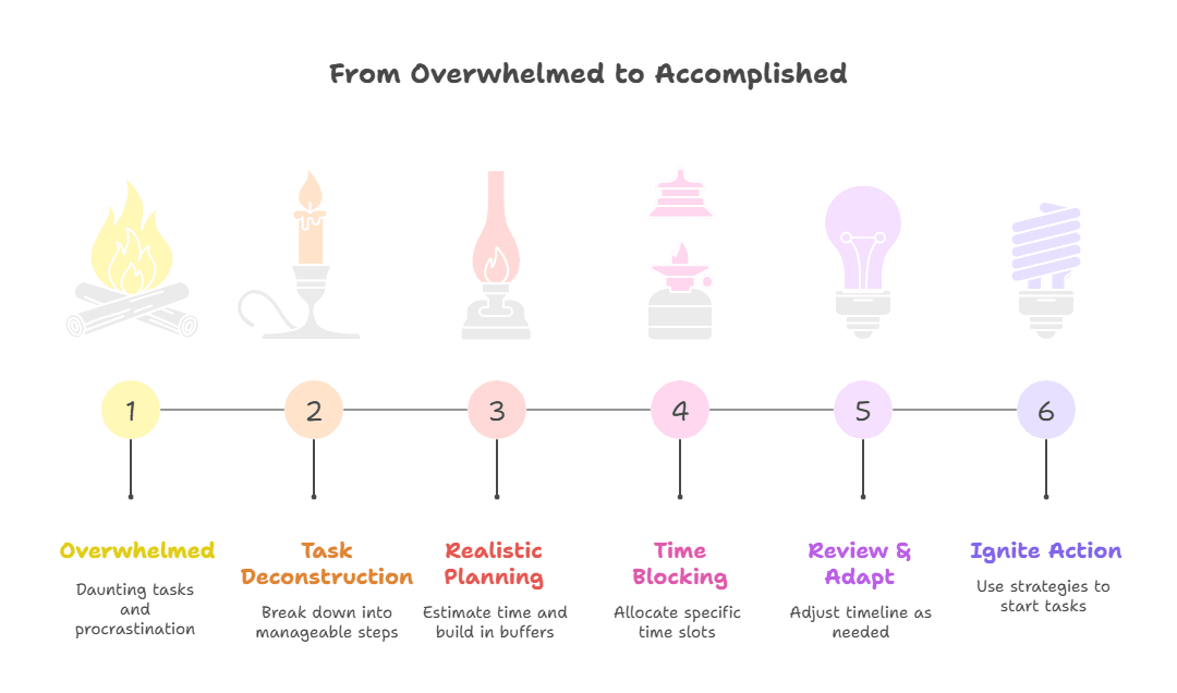Dismantling the Monolith: Strategic Time Management for Action